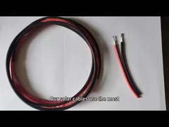 Copper Core Halogen Free Solar Cable PV Cable H1Z2Z2-k Single Core